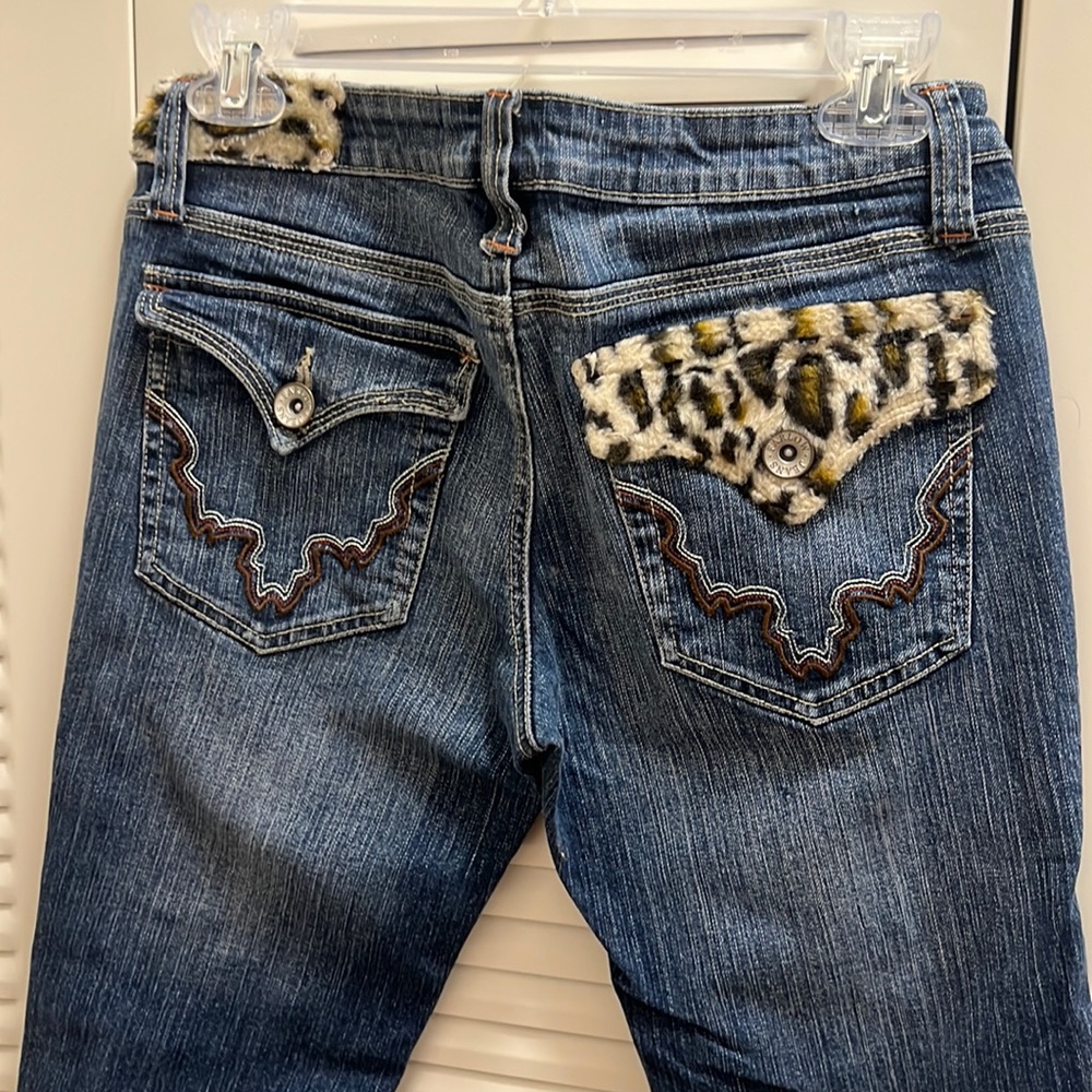 Farlow Jeans cheetah print size 9